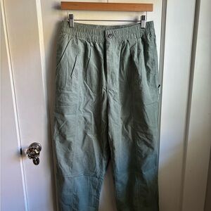 Madewell Olive corduroy pants